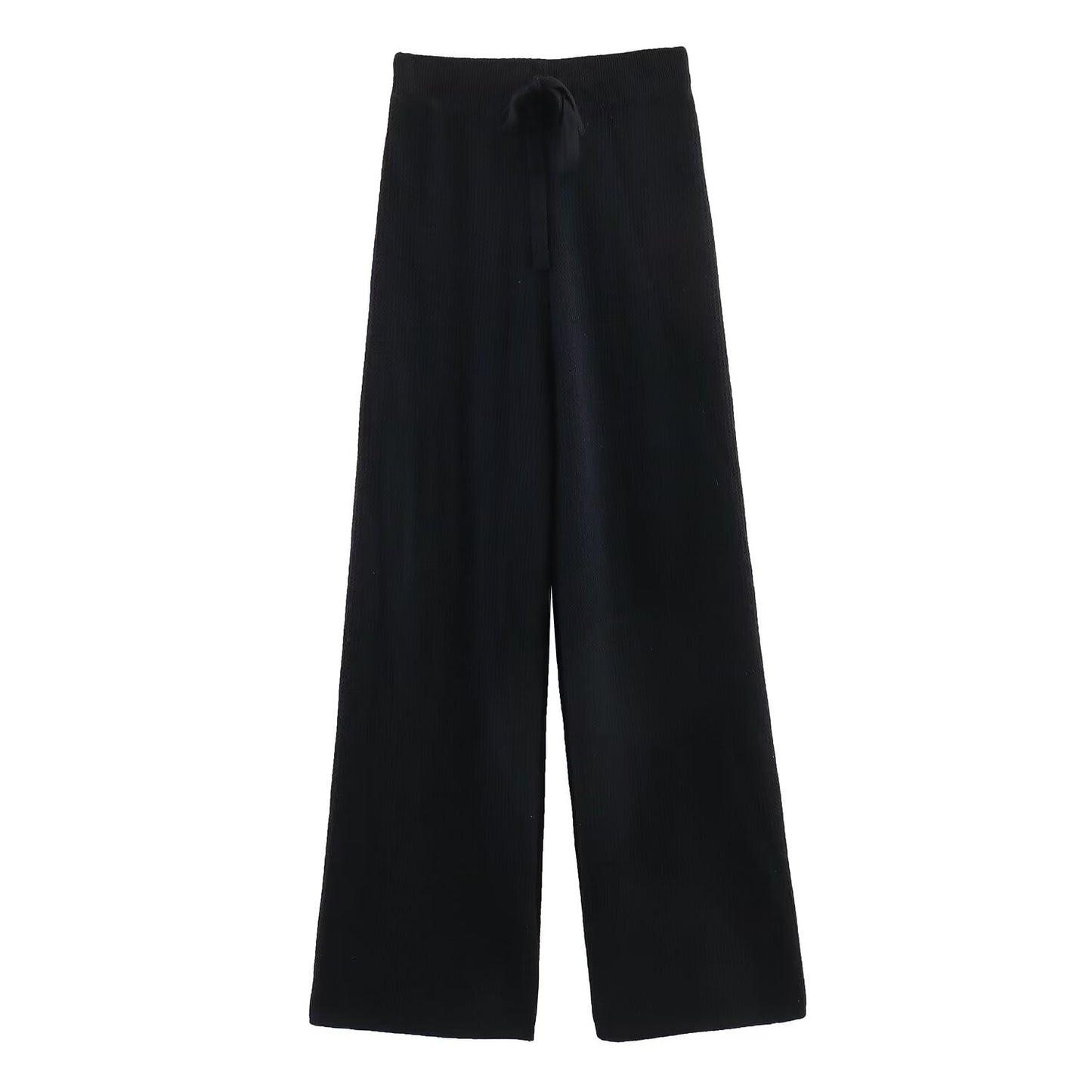 Knitted High Waist Sweatpants