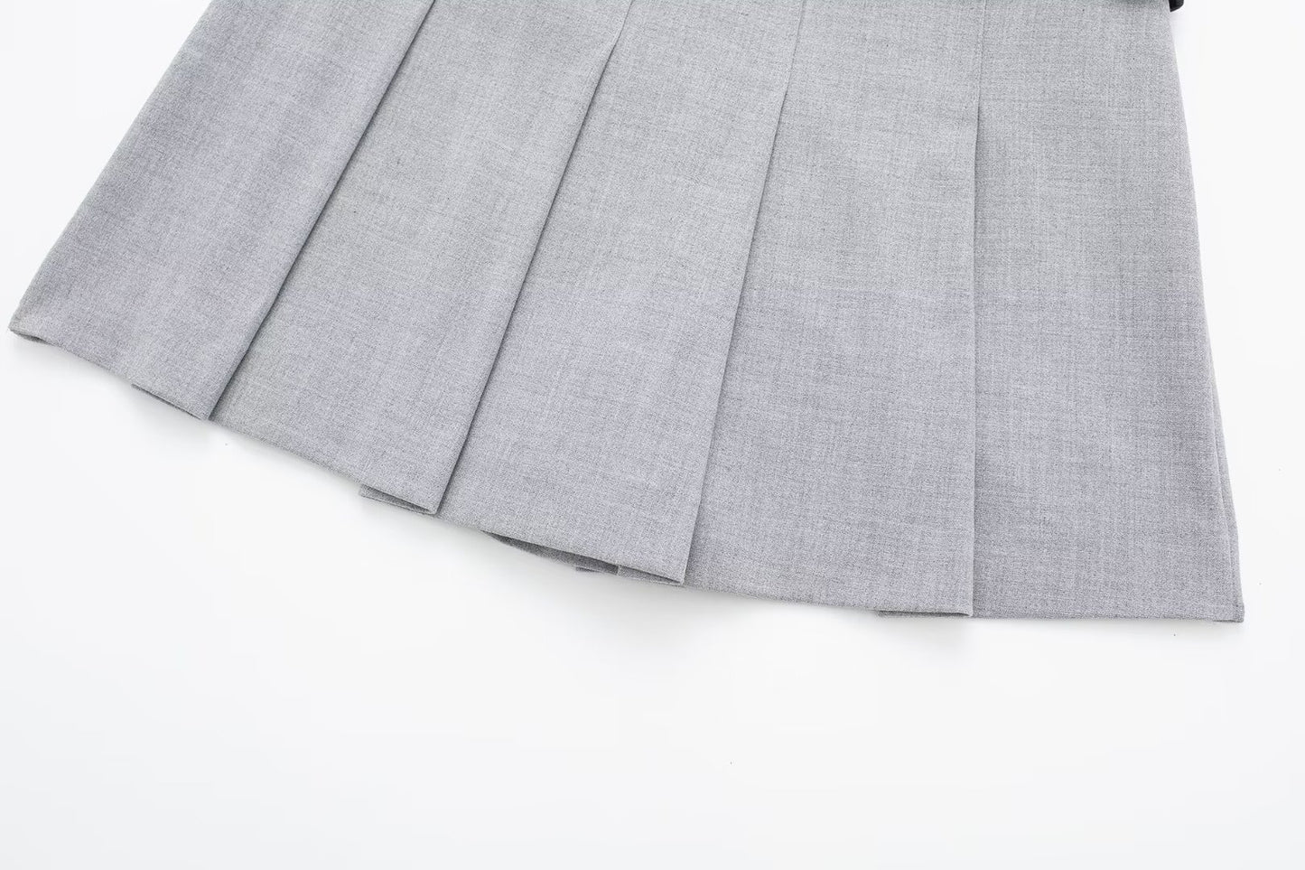 Belted Pleated Skort