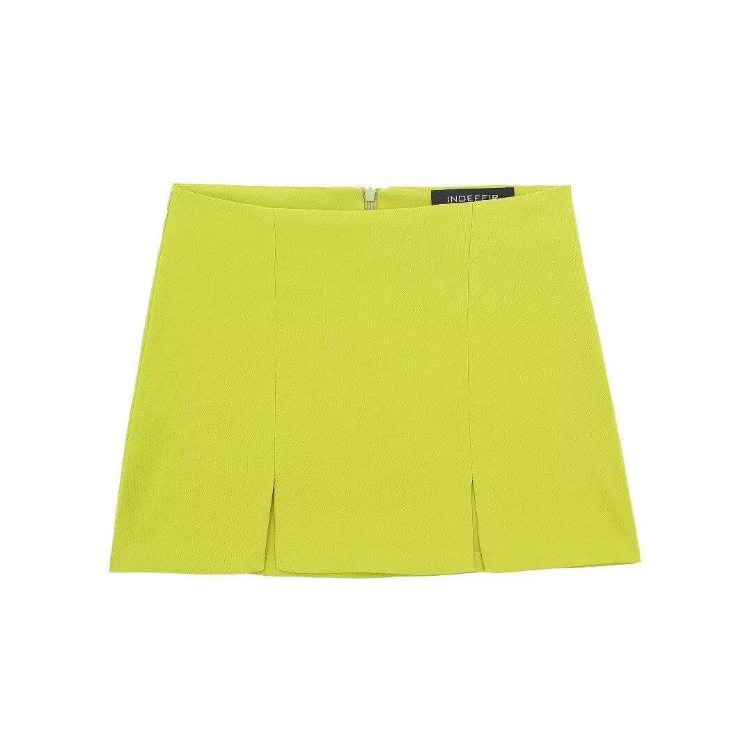 Off Shoulder Top and Mini Skirt Set