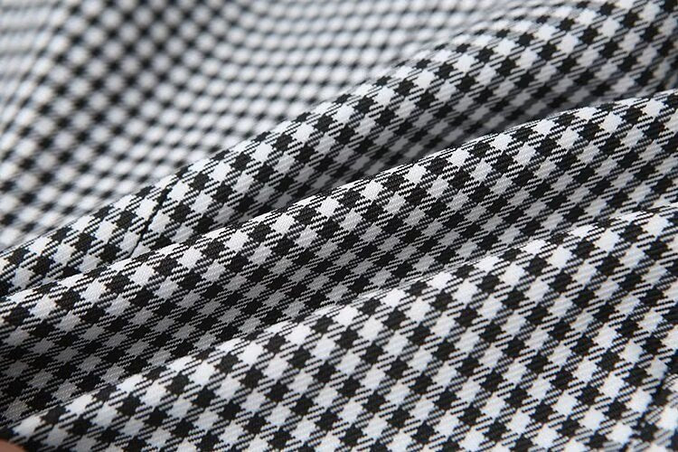 Houndstooth Double Breasted Blazer