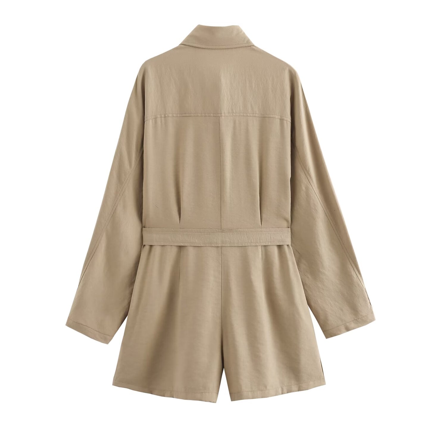 Long Sleeve Loose Fitted Romper