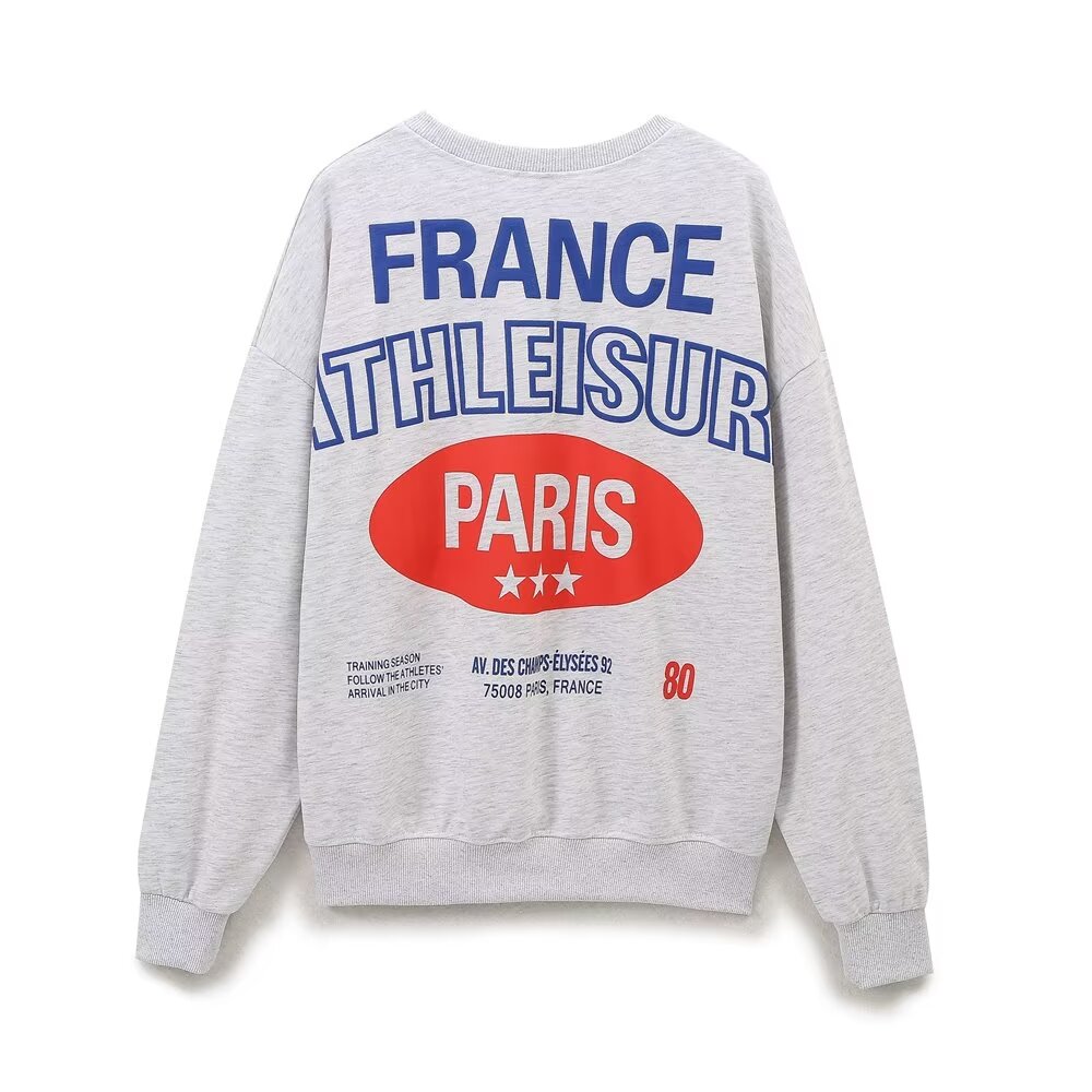 France Athleisure Long Sleeve and Shorts Set