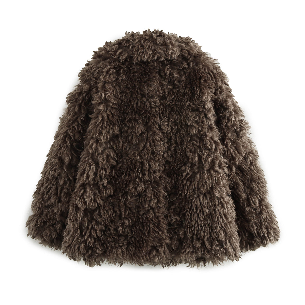 Short Fur Large Collar Coat