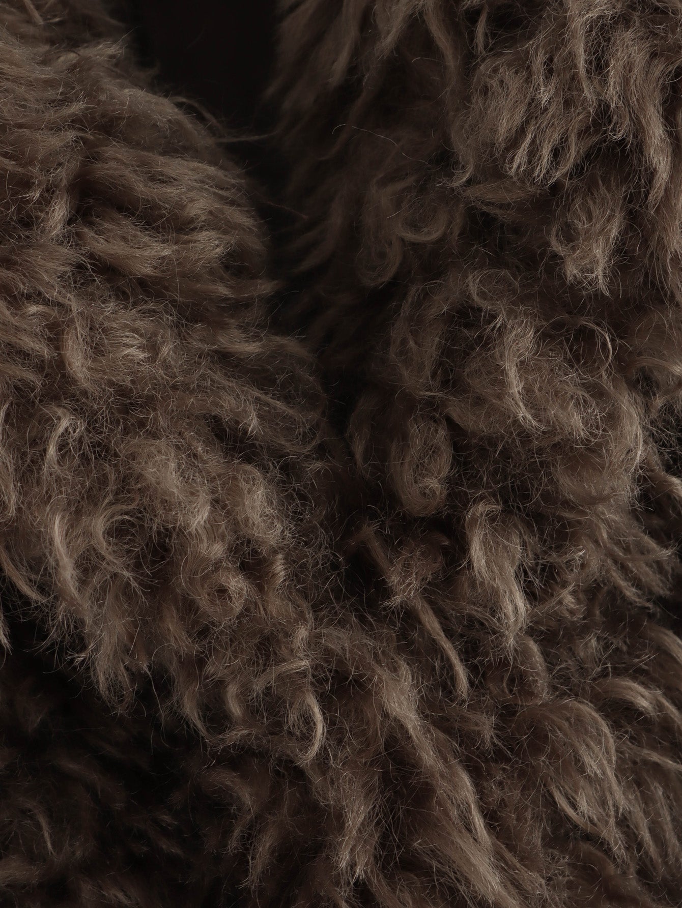 Short Fur Large Collar Coat