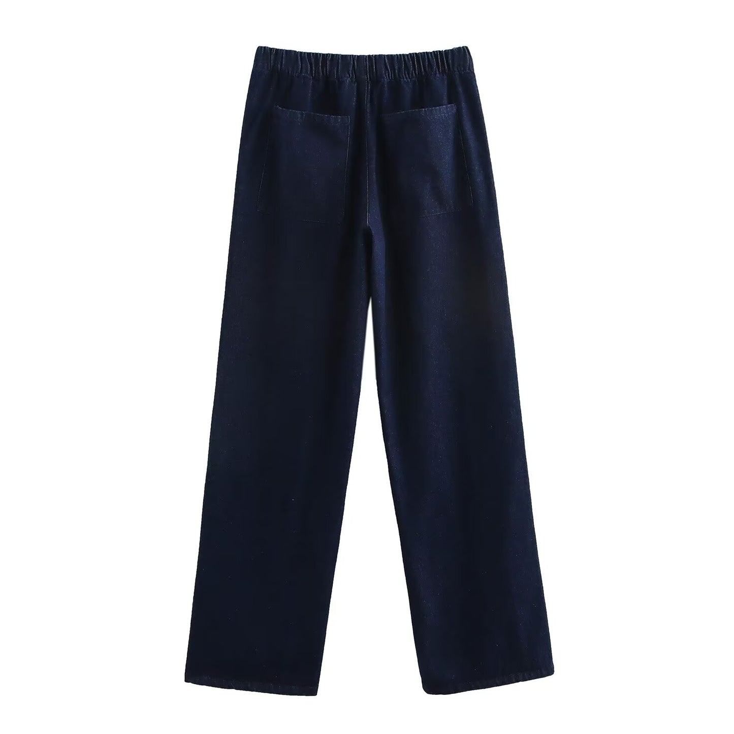 Side Stripe Denim Jacket and Pant Set