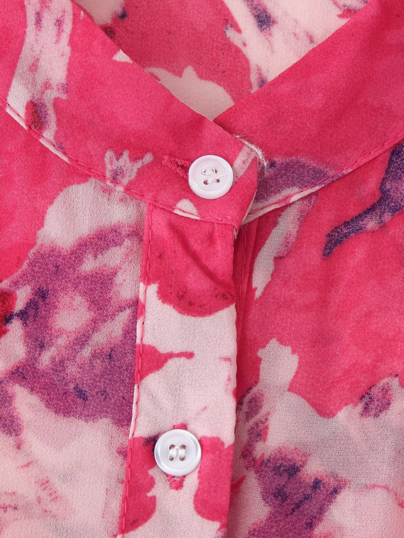 Long Sleeve Print Fit and Flare Maxi Dress