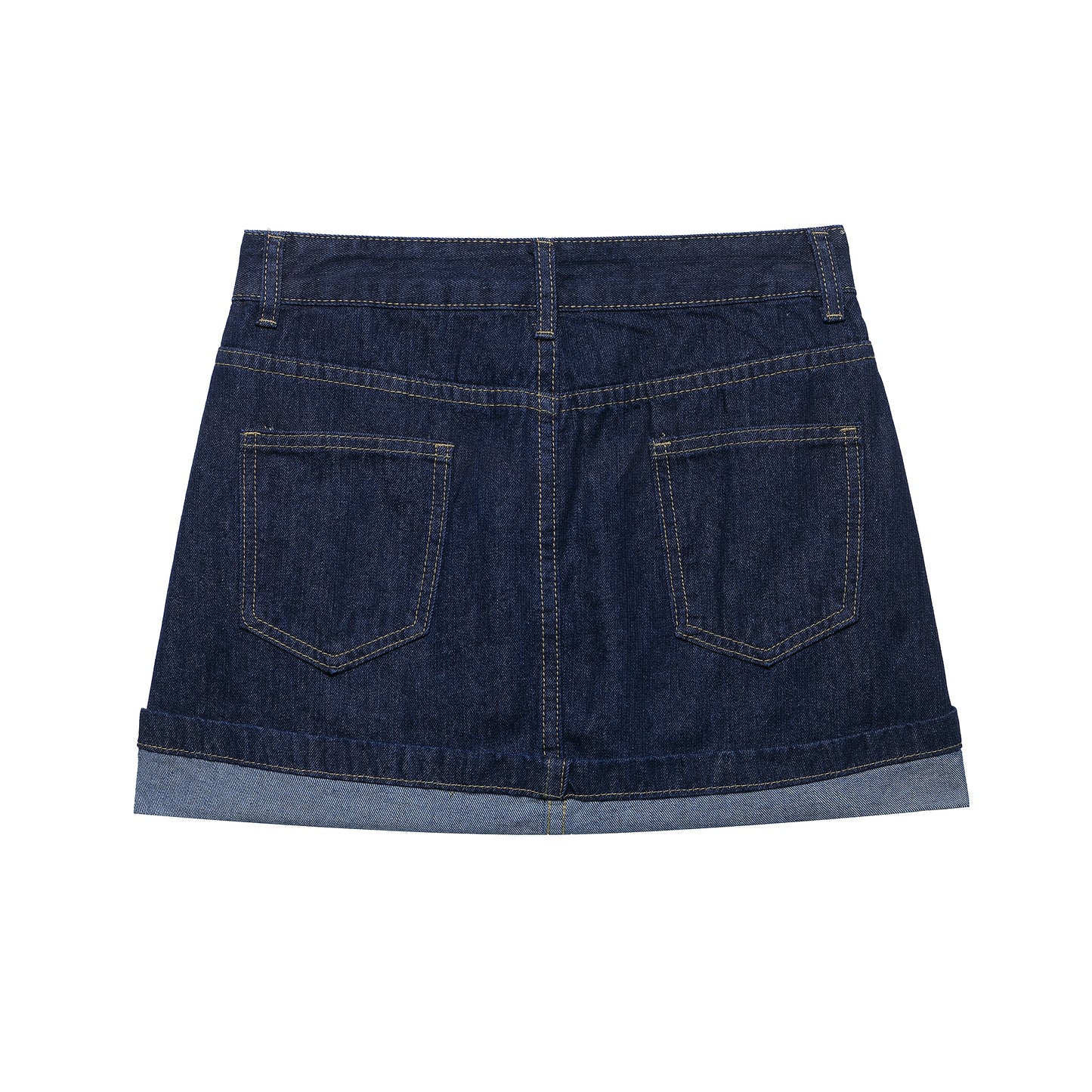 Dark Wash Denim Jacket and Matching Mini Skirt