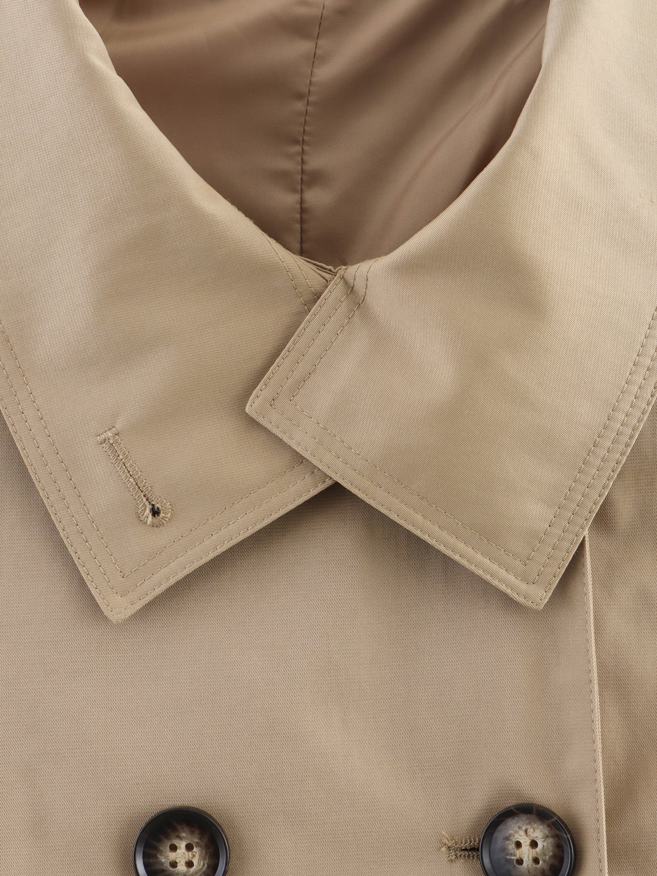 Long Sleeve Cropped Trench