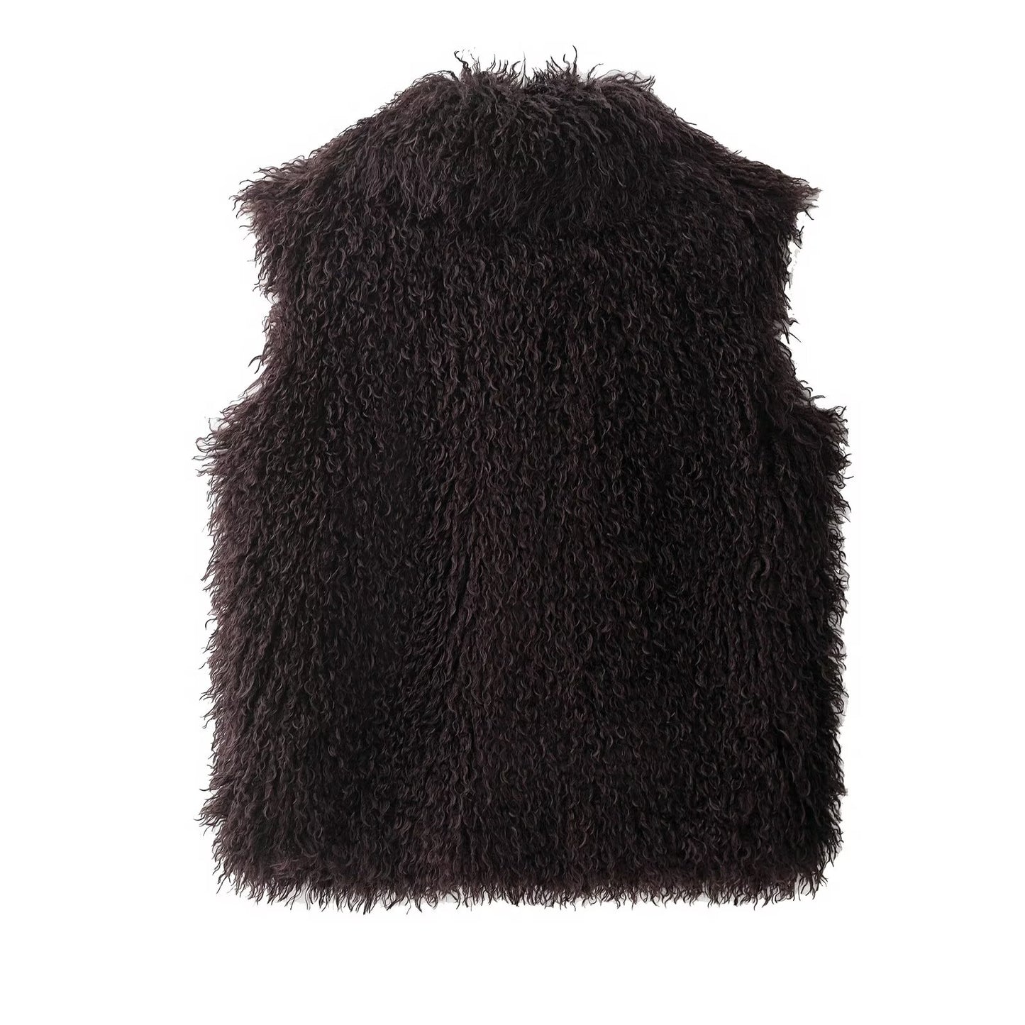 Faux Fur Shaggy Vest