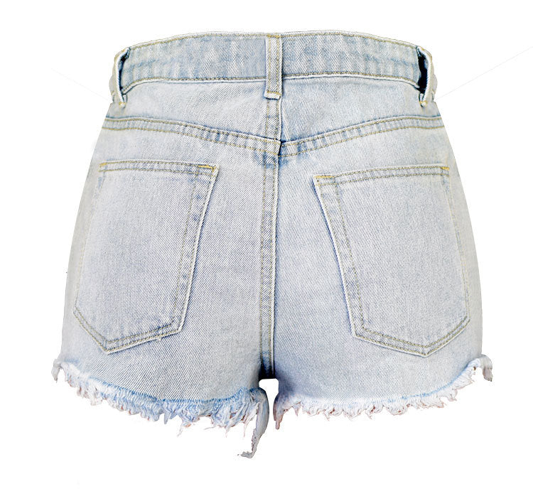 Ultra Worn Denim Shorts