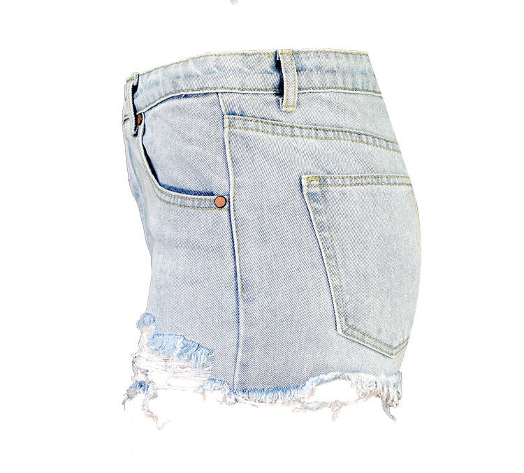 Ultra Worn Denim Shorts