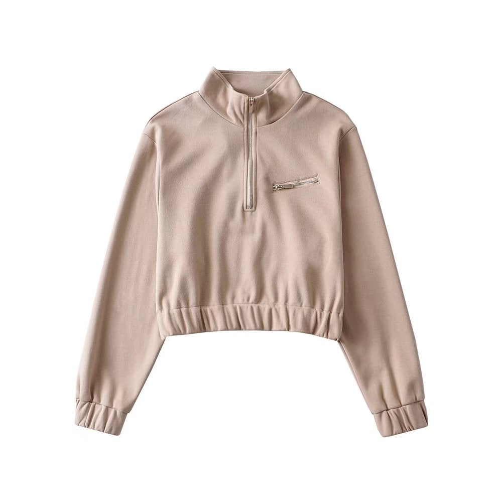 Half Zip Long Sleeve Pullover