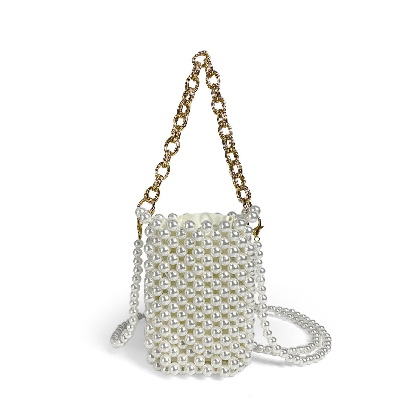 Handmade Beaded Crossbody Pouch Bag