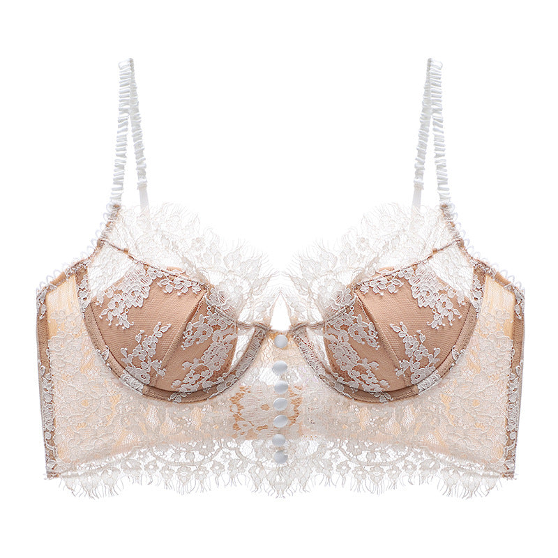 Eyelash Lace Push Up Corset Top