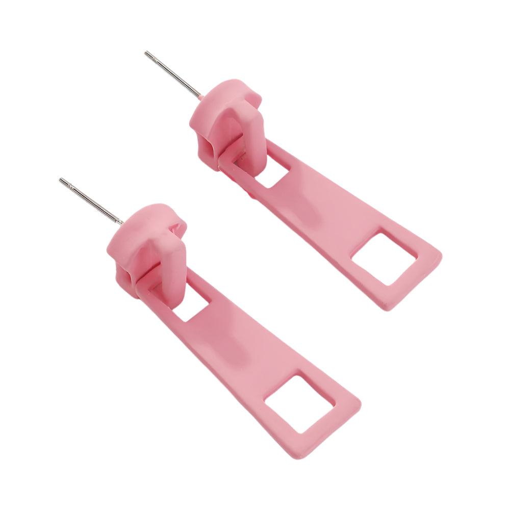 Zipper Head Stud Earrings