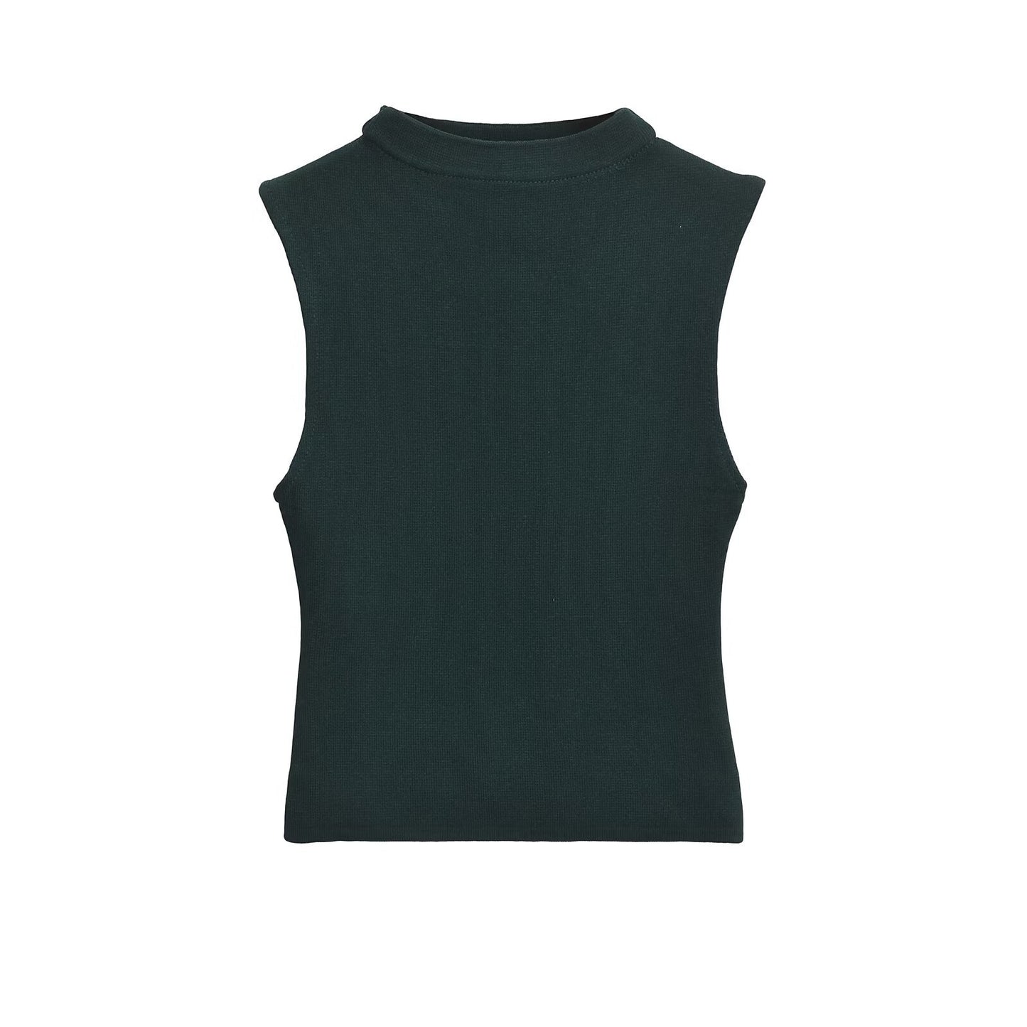 Sleeveless Boat Neck Tank Top