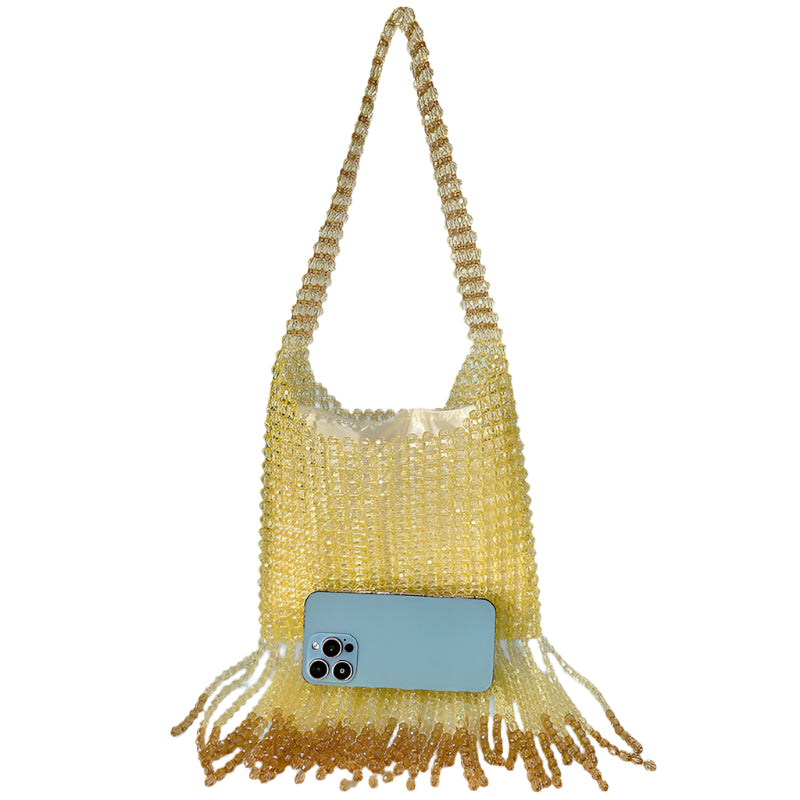 Beaded Mini Shoulder Bag