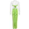Strapless Cut Out Maxi Dress