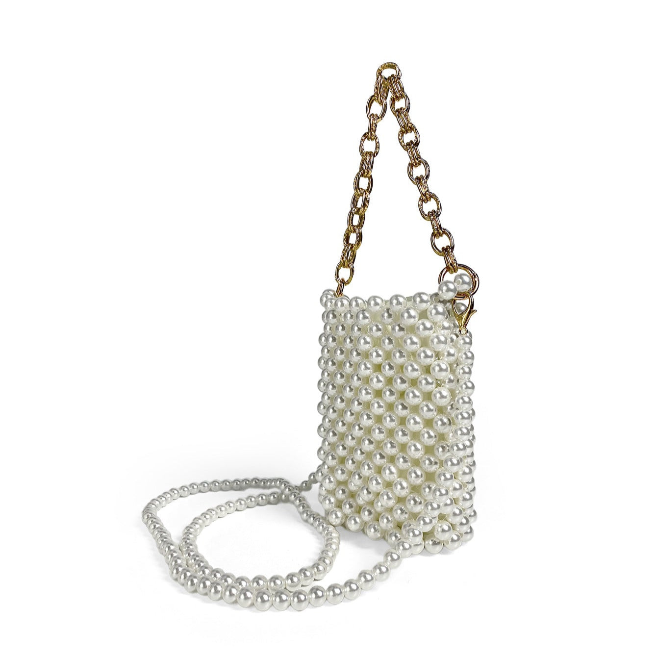Handmade Beaded Crossbody Pouch Bag
