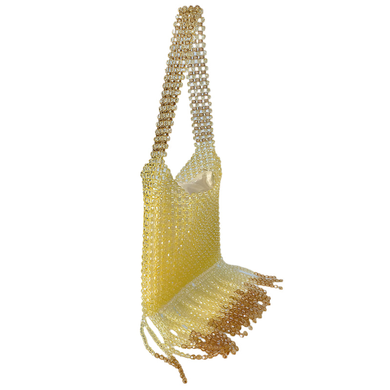 Beaded Mini Shoulder Bag