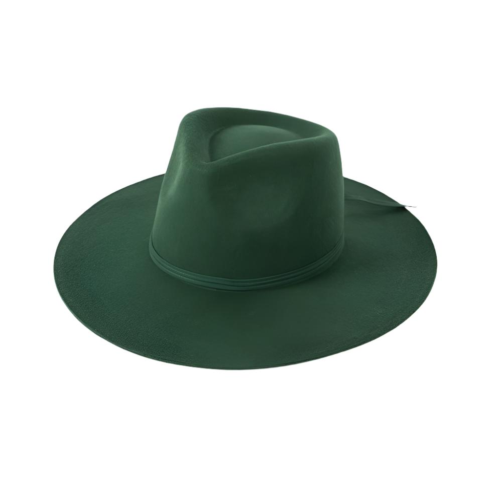 Wool Tied Fedora Hat