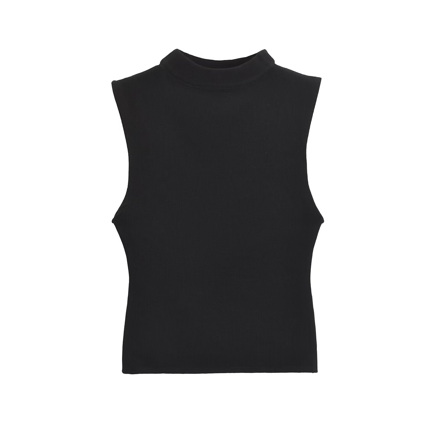 Sleeveless Boat Neck Tank Top