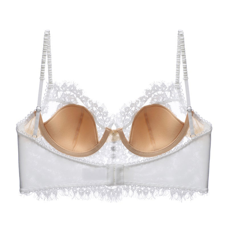 Eyelash Lace Push Up Corset Top