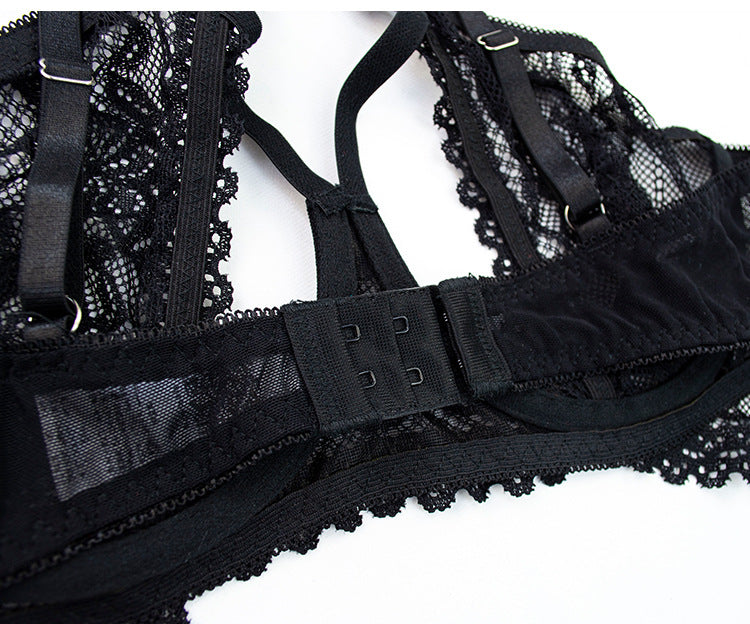 Cut Out Lace Lingerie Set