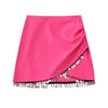Sequin Tassel Hem Mini Skirt