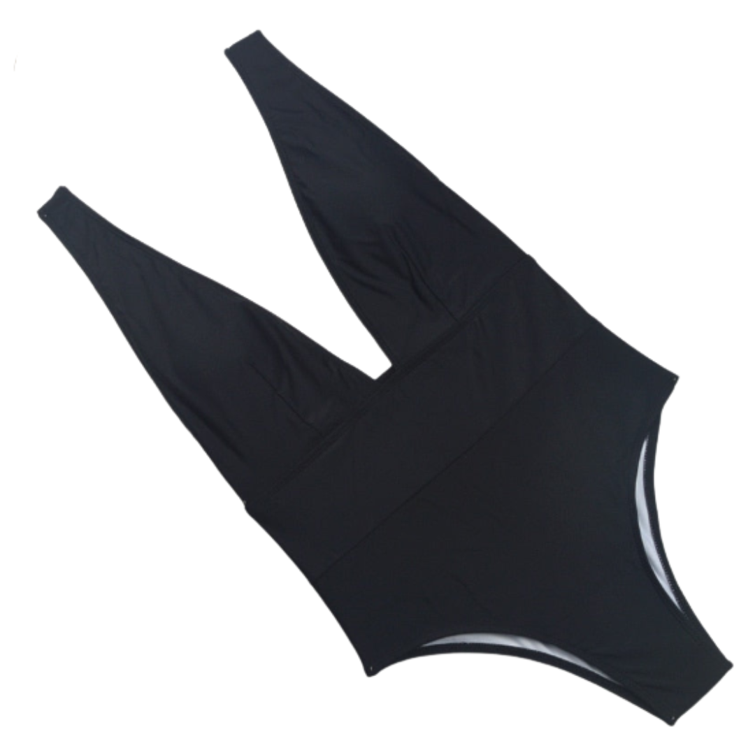 Plunge One Piece Swimsuit