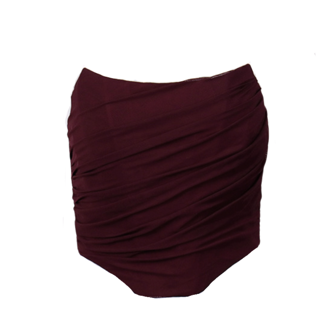 Mesh Overlay Bustier Top