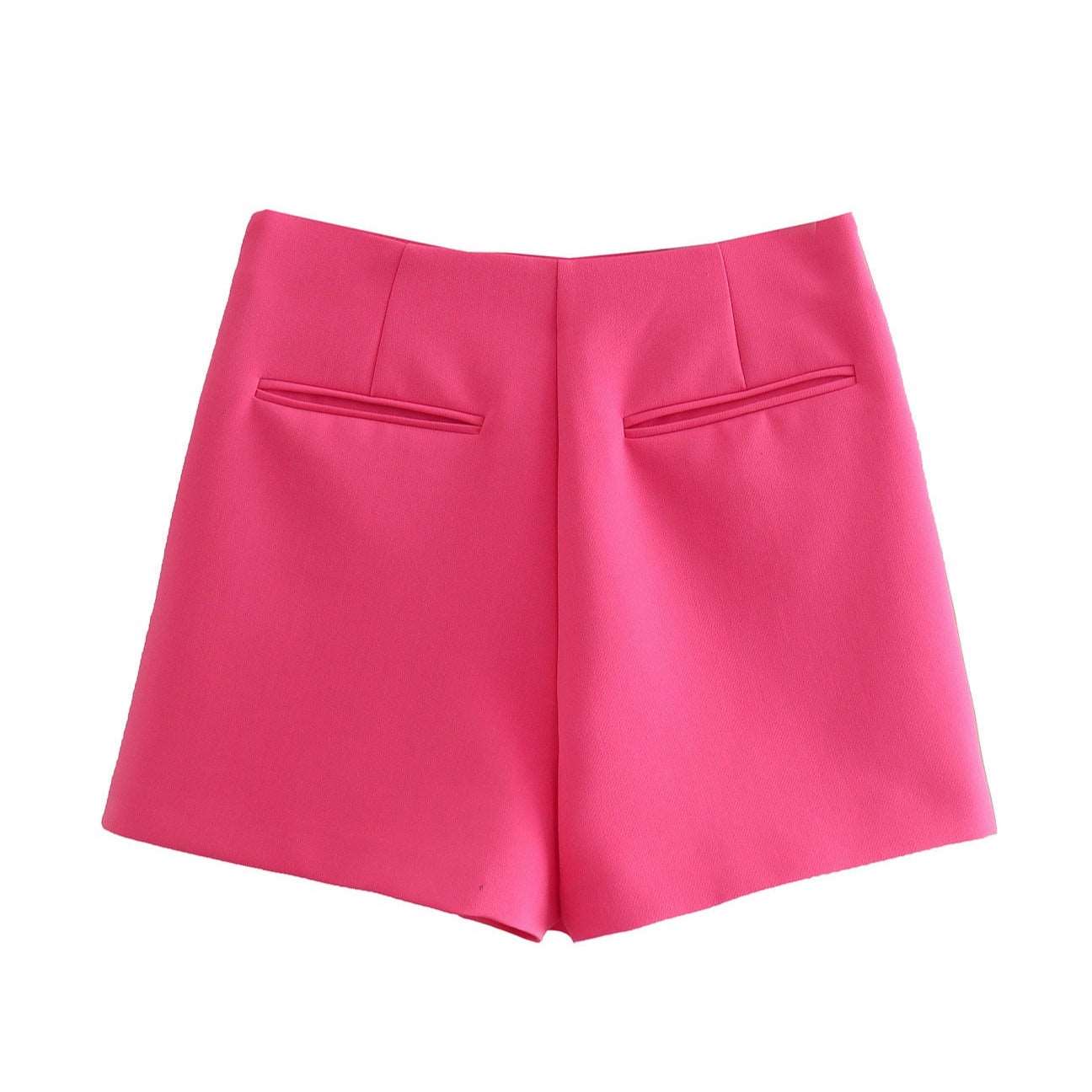 Asymmetric High Waist Skort