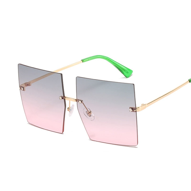 Rimless Large Lens Sunshades