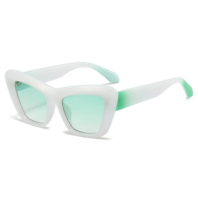 Cat Eye Ombre Leg Sunglasses