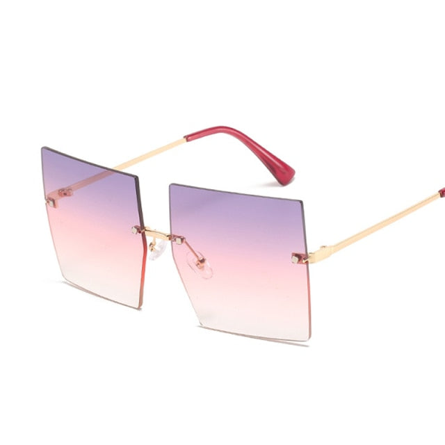 Rimless Large Lens Sunshades