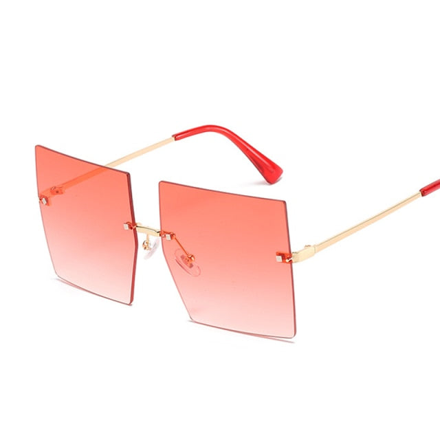 Rimless Large Lens Sunshades