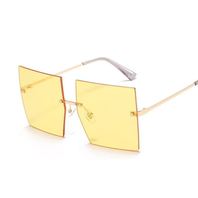 Rimless Large Lens Sunshades