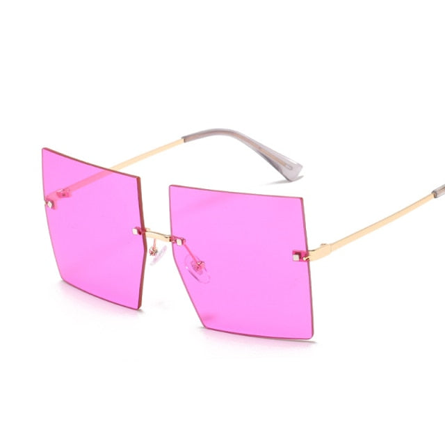 Rimless Large Lens Sunshades
