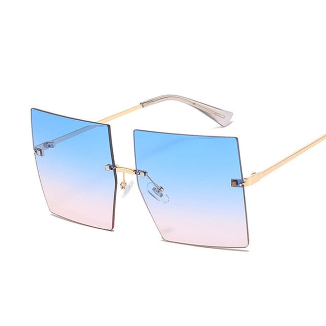 Rimless Large Lens Sunshades