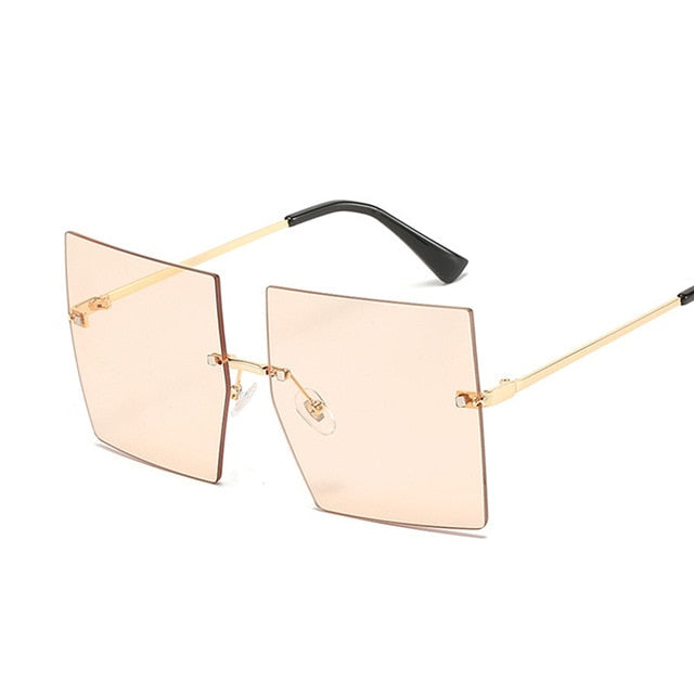 Rimless Large Lens Sunshades