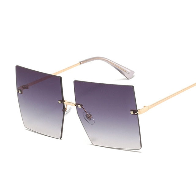 Rimless Large Lens Sunshades