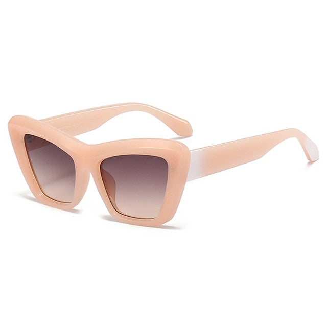 Cat Eye Ombre Leg Sunglasses