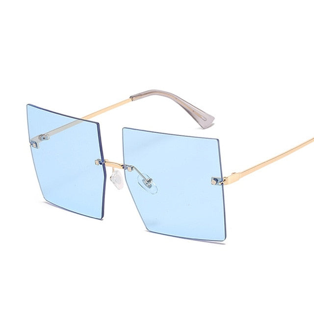 Rimless Large Lens Sunshades