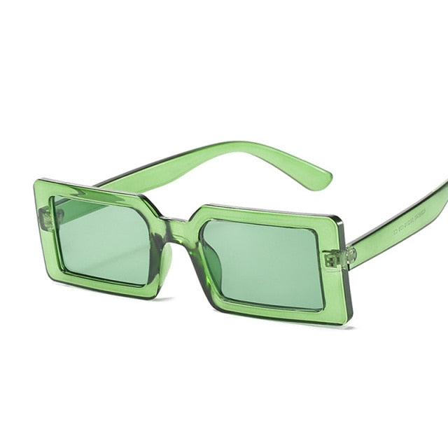Thick Frame Square Sunglasses