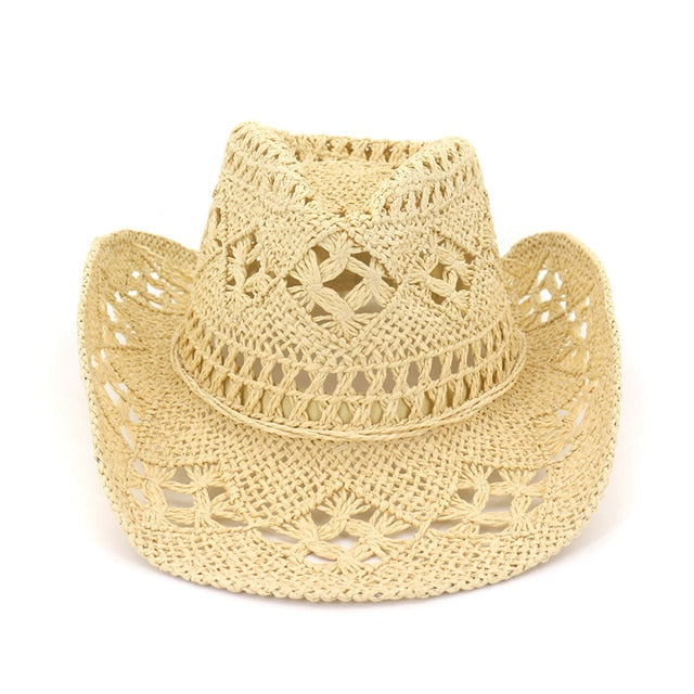 Straw Woven Cowboy Hat