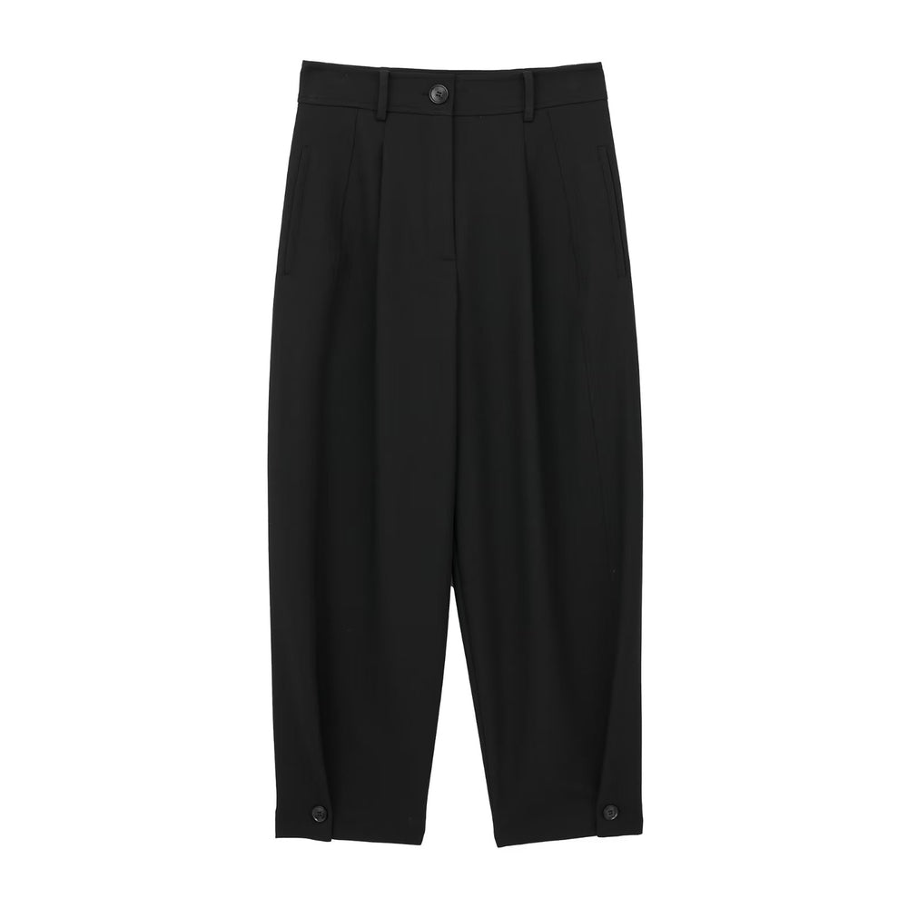 
                  
                    Pleated High Waist Cropped Pants
                  
                