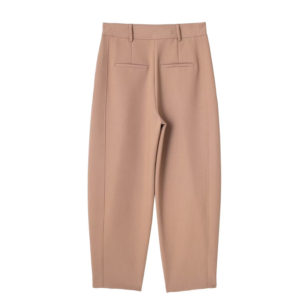 
                  
                    Pleated High Waist Cropped Pants
                  
                