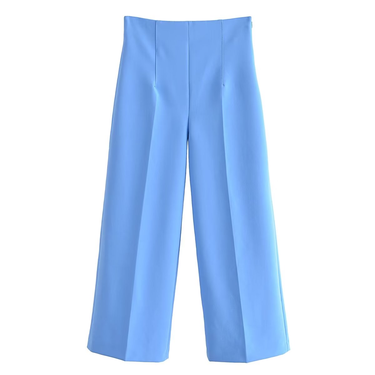 Wide Leg Full Length High Waist Pants