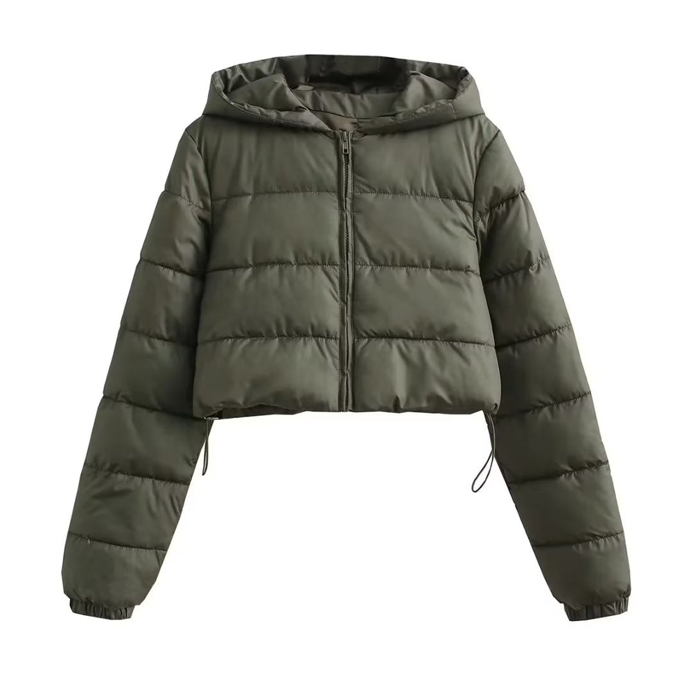 
                  
                    Hooded Zip Up Puffer Jacket
                  
                