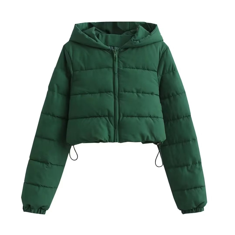 
                      
                        Hooded Zip Up Puffer Jacket
                      
                    